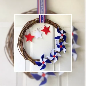DIY Fourth of July Wreaths