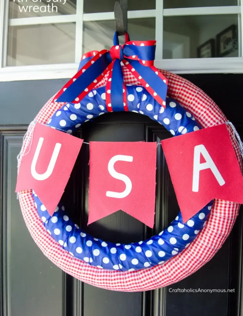 DIY Fourth of July Wreaths