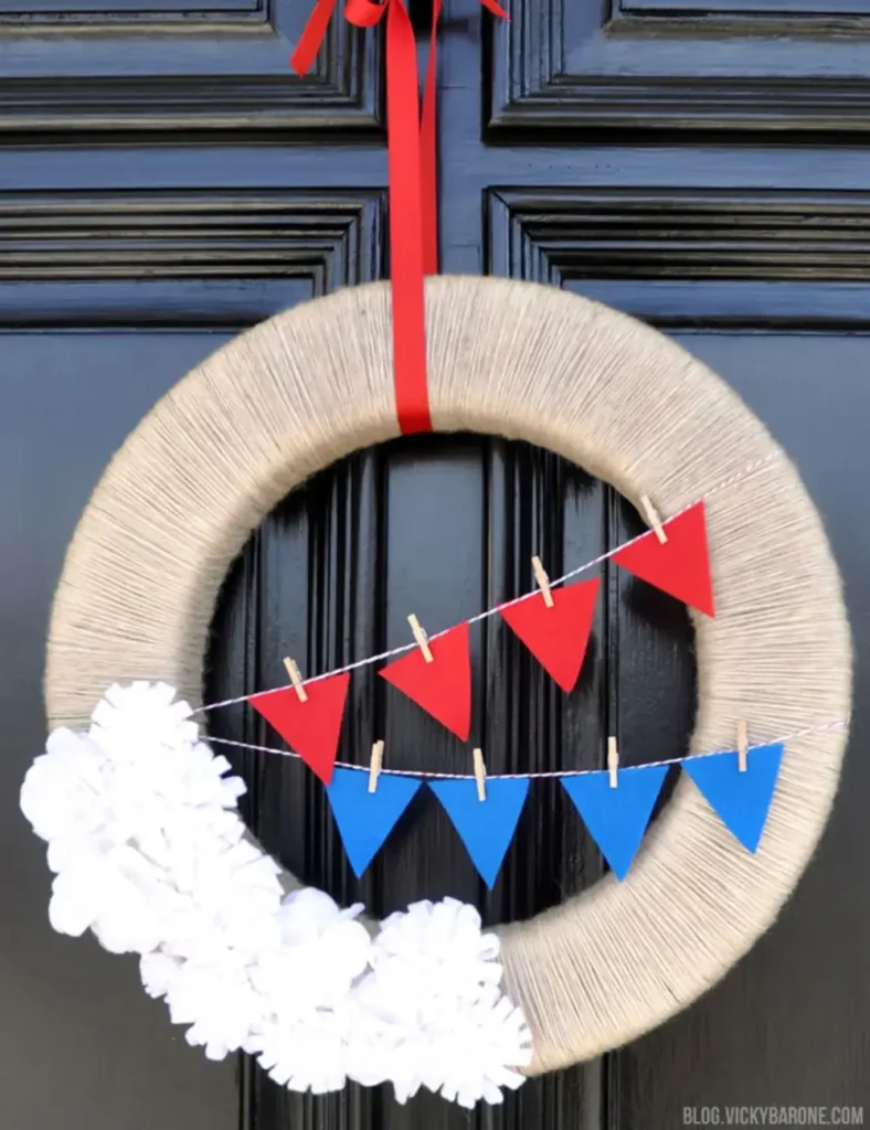 DIY Fourth of July Wreaths