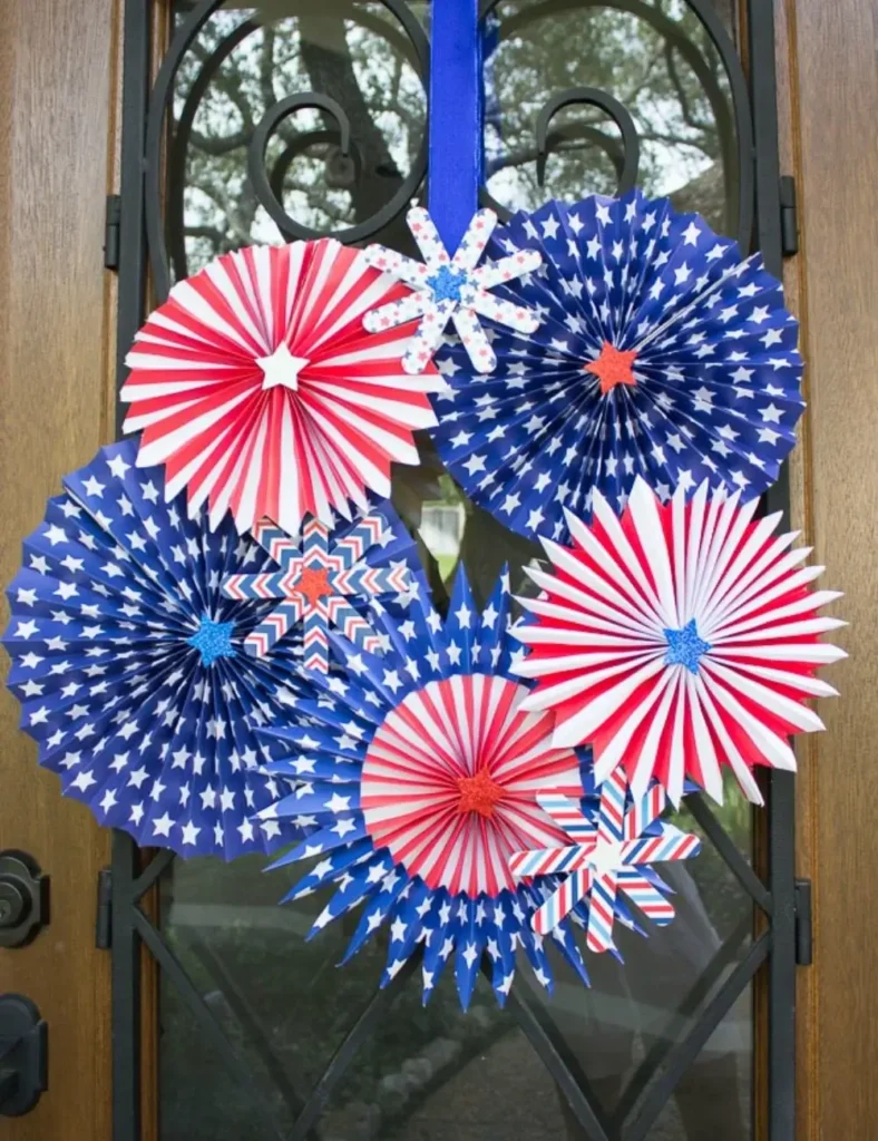 DIY Fourth of July Wreaths