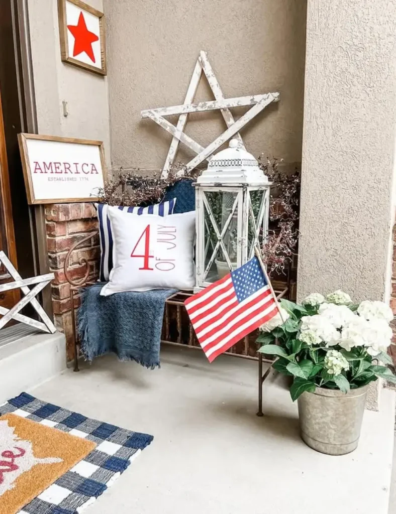 Fourth of July Front Porch Ideas