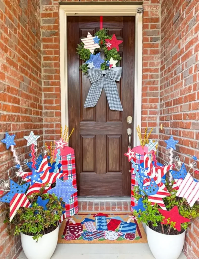 Fourth of July Front Porch Ideas