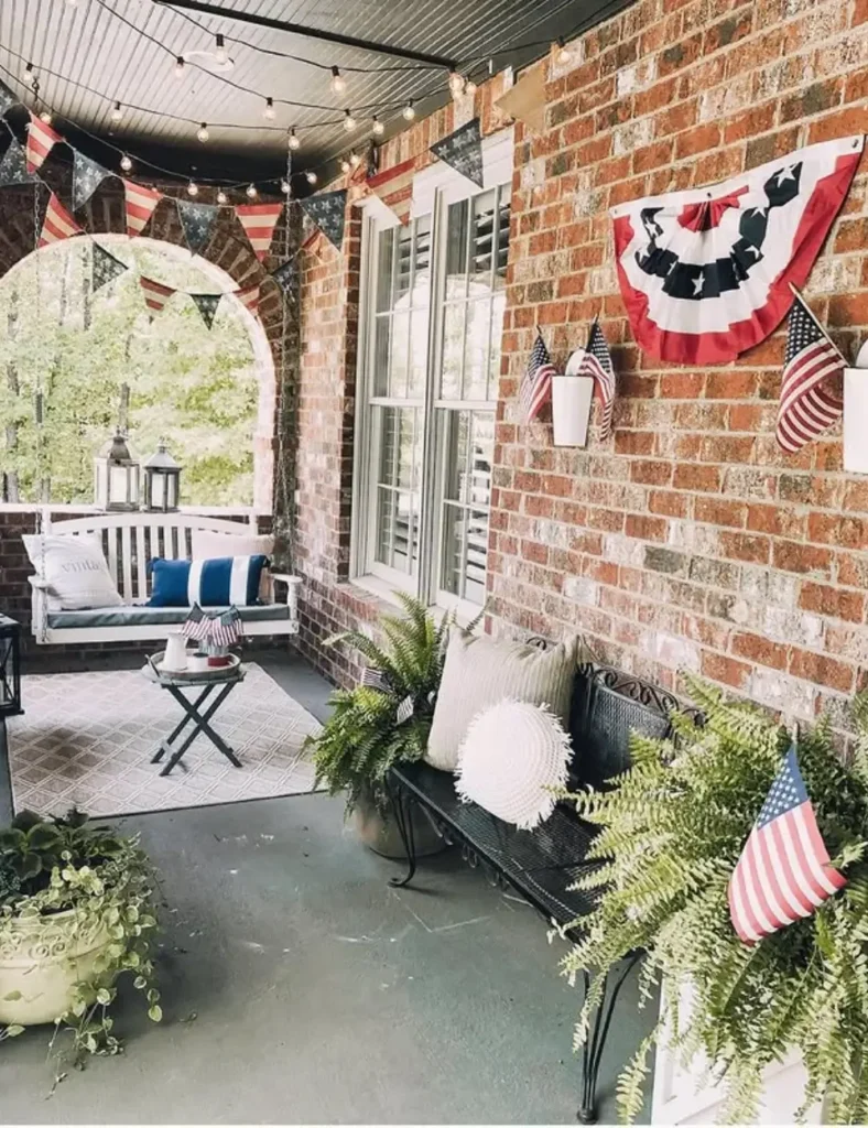 Fourth of July Front Porch Ideas