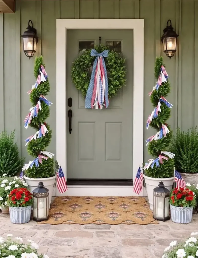 Fourth of July Front Porch Ideas