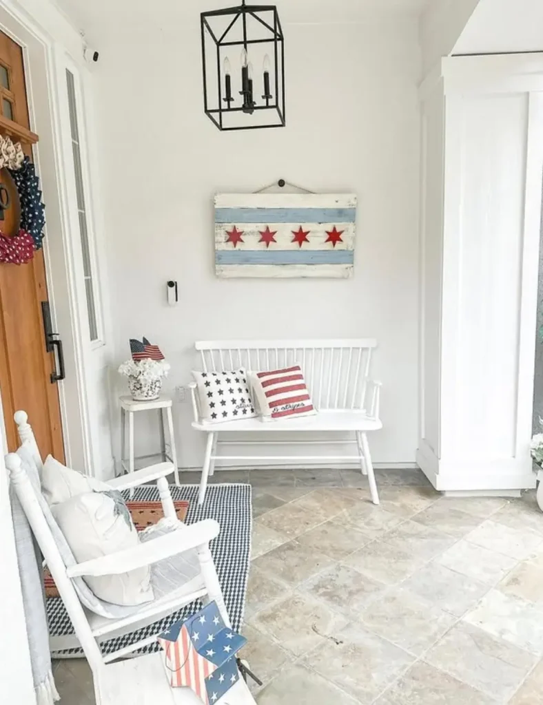 Fourth of July Front Porch Ideas