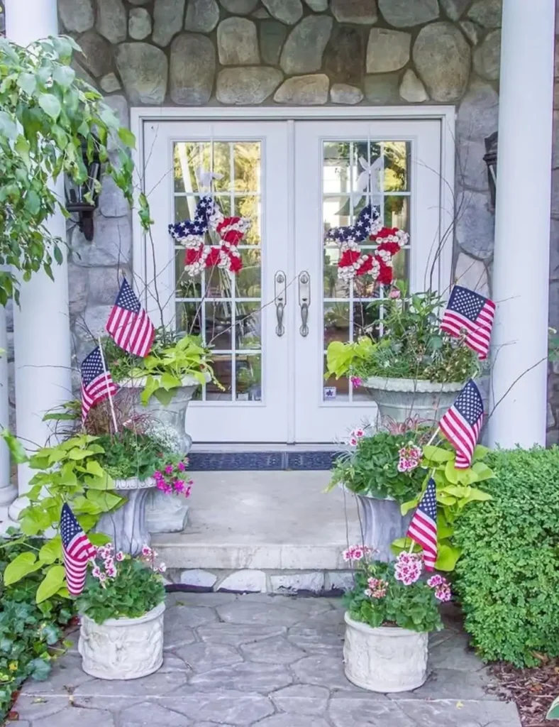 Fourth of July Front Porch Ideas