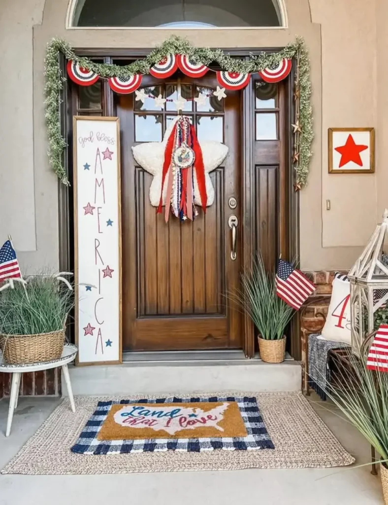 Fourth of July Front Porch Ideas