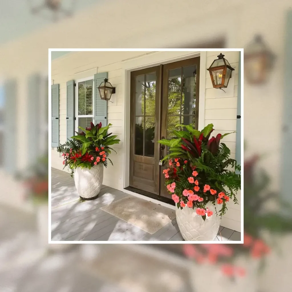 Front Porch Planter Ideas
