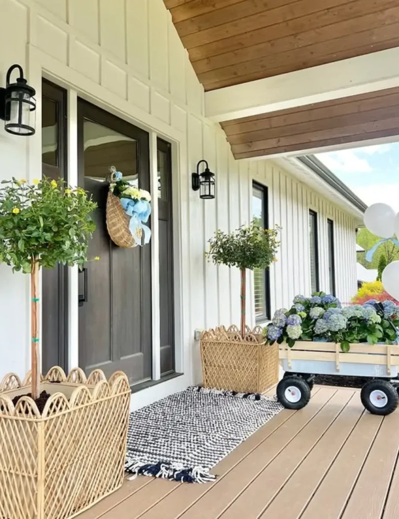 Front Porch Planter Ideas