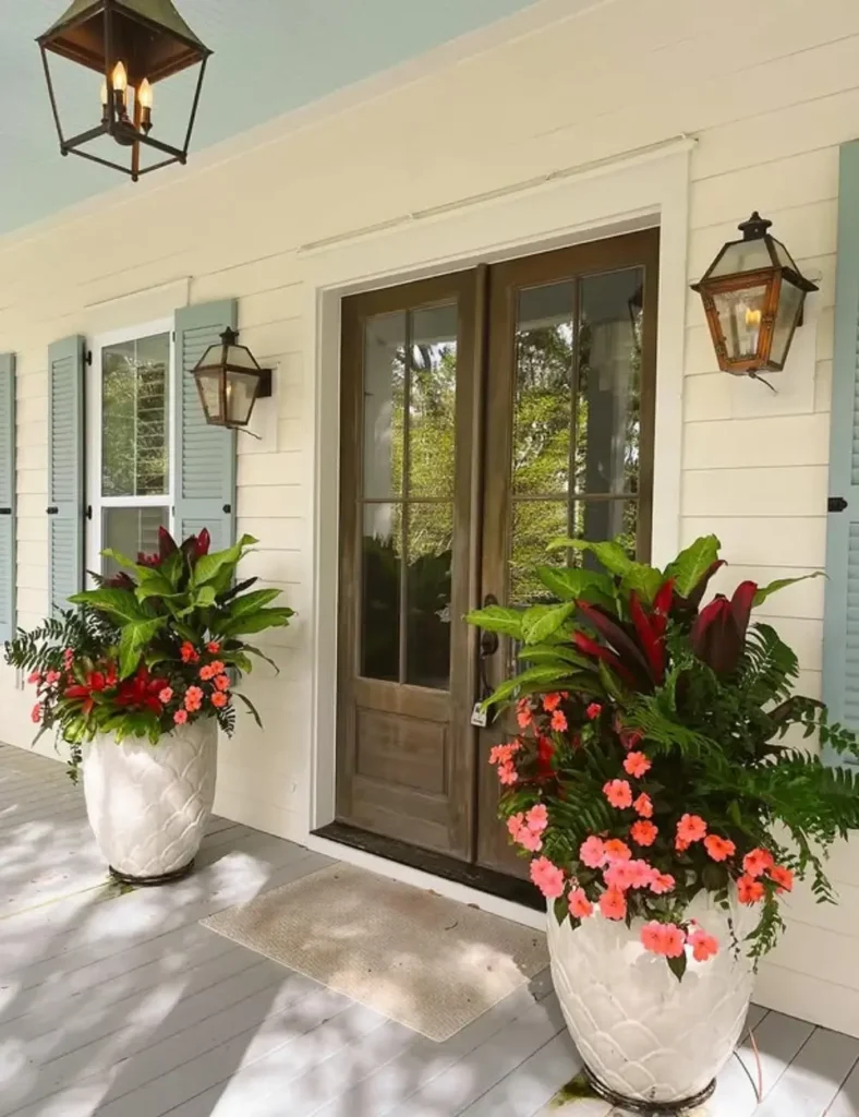 Front Porch Planter Ideas