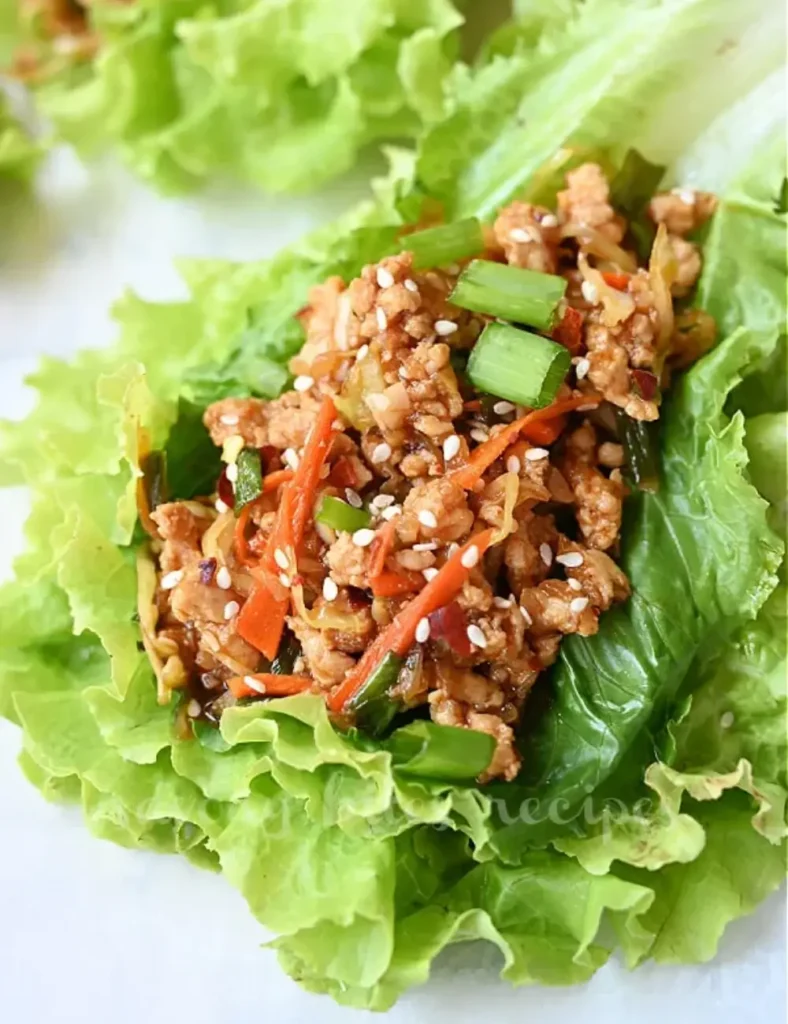 Thai Chicken Lettuce Wraps. Healthy Lettuce Wrap Recipes
