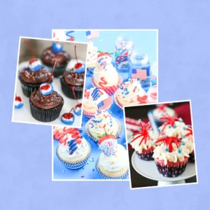 fourth of july cupcakes