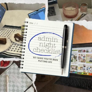 Admin Night Checklist