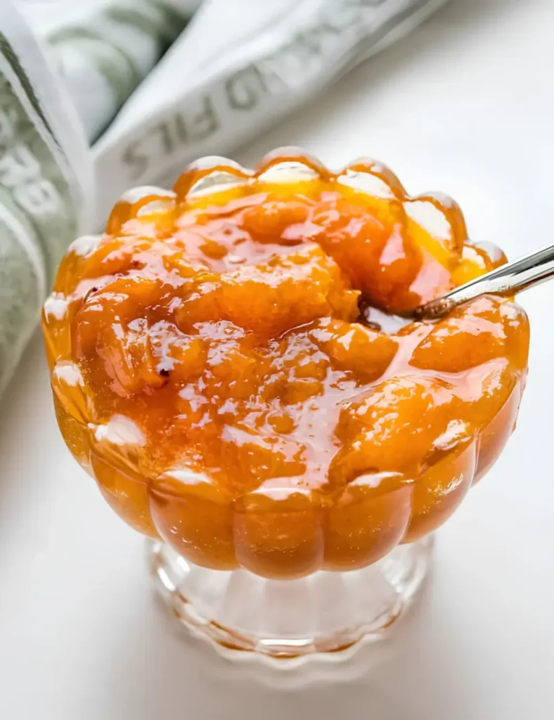 Apricot Compote. Apricot Dessert Recipes