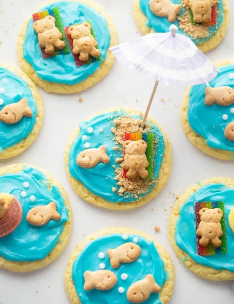 Beach Cookies. Summer Cookie Recipes