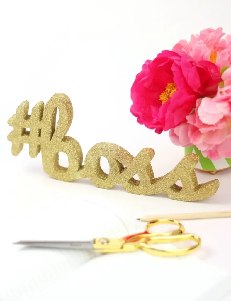 DIY Boss Desk Accessory. DIY Desk Decor Ideas
