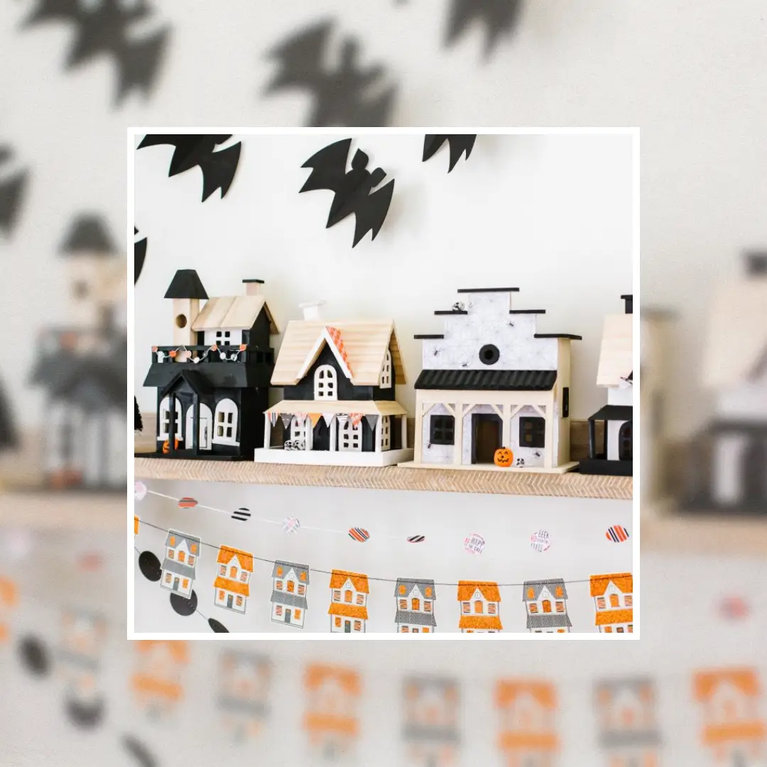 DIY Halloween Village Display Ideas