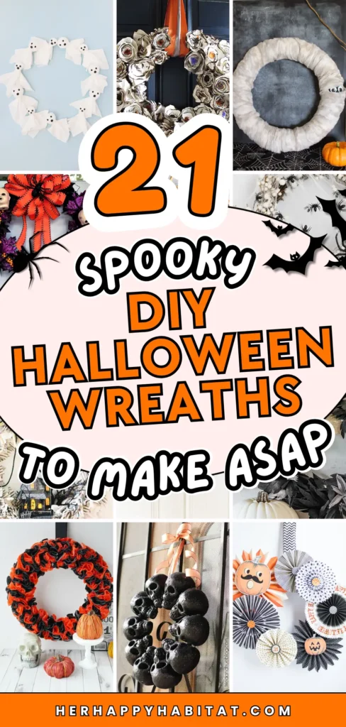 DIY HALLOWEEN WREATHS