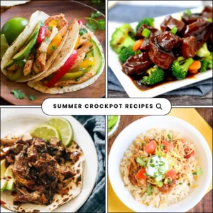 SUMMER CROCKPOT RECIPES