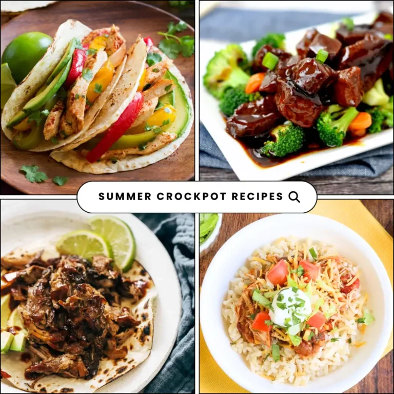 SUMMER CROCKPOT RECIPES