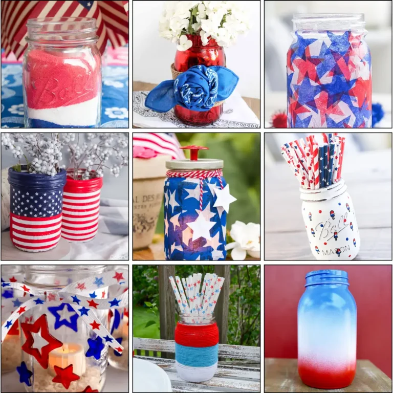 Fourth of July Mason Jar Crafts