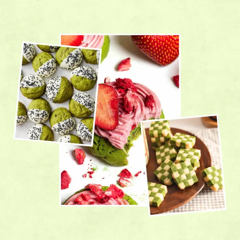 matcha cookie recipes