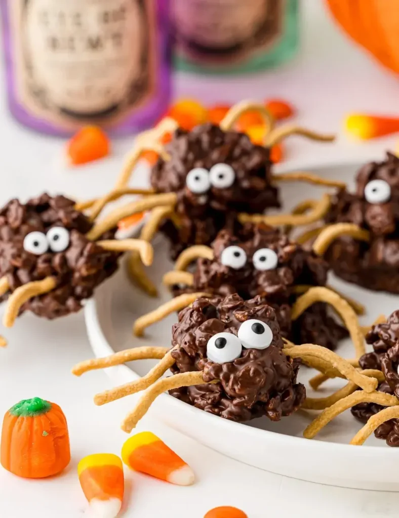 No Bake Halloween Cookies. Halloween Desserts