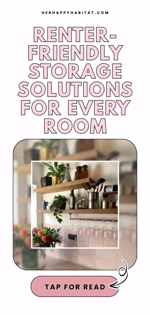 Renter-Friendly Storage Solutions for Every Room