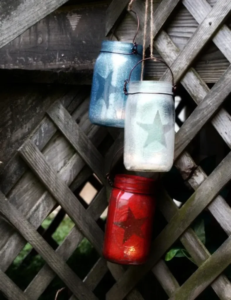 fourth of july mason jar crafts