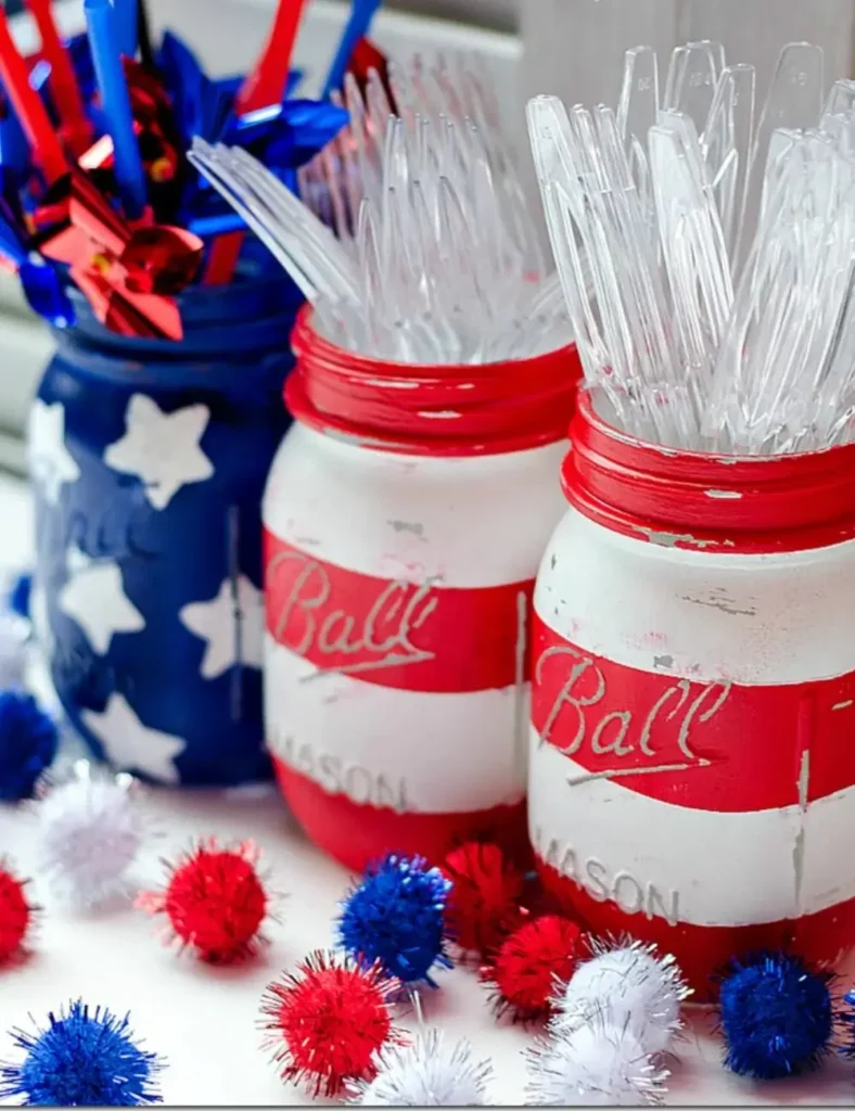 fourth of july mason jar crafts