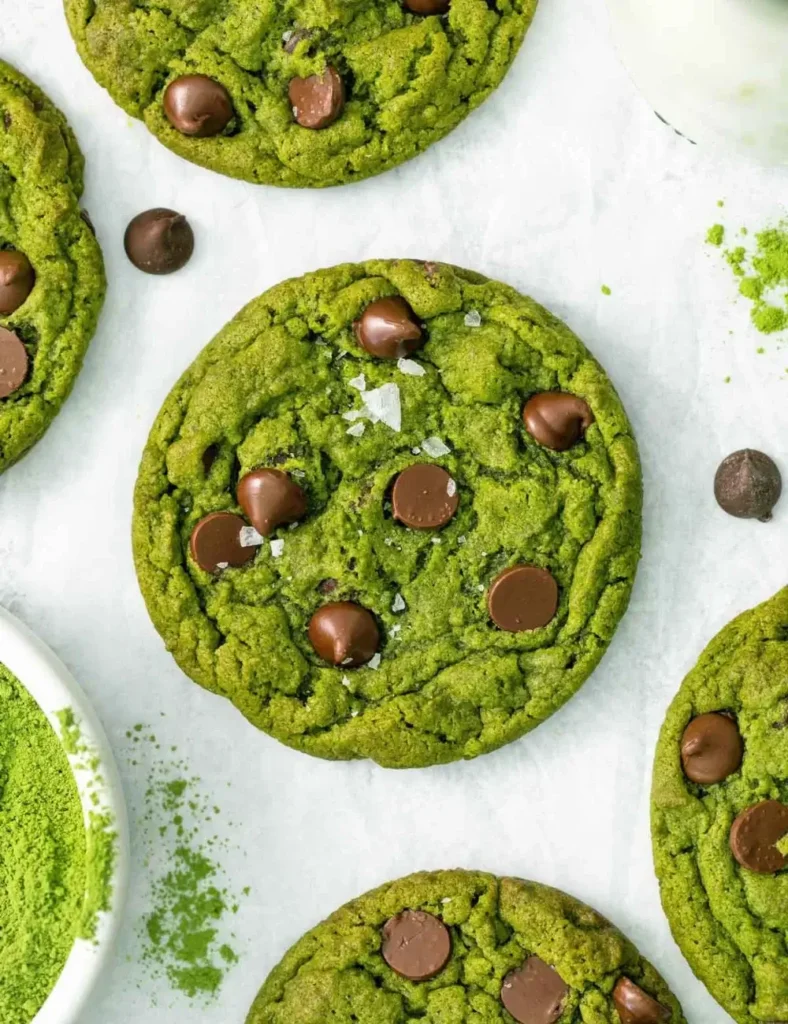 Vegan Matcha Cookies