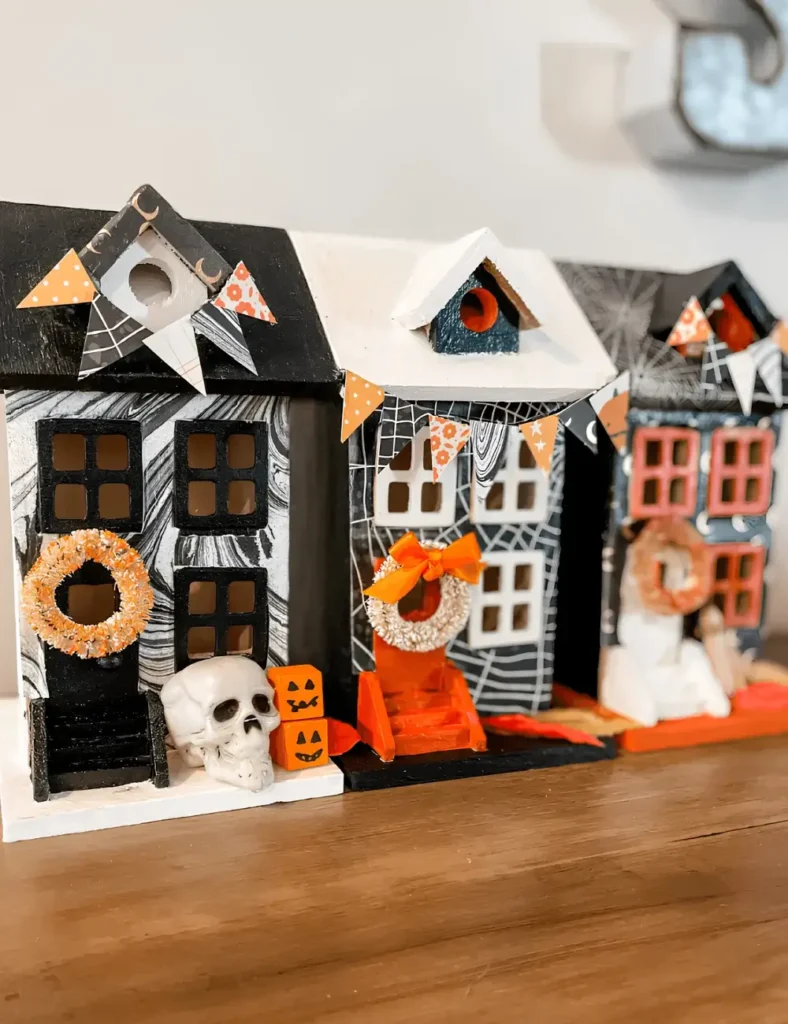 diy halloween village display ideas (2)