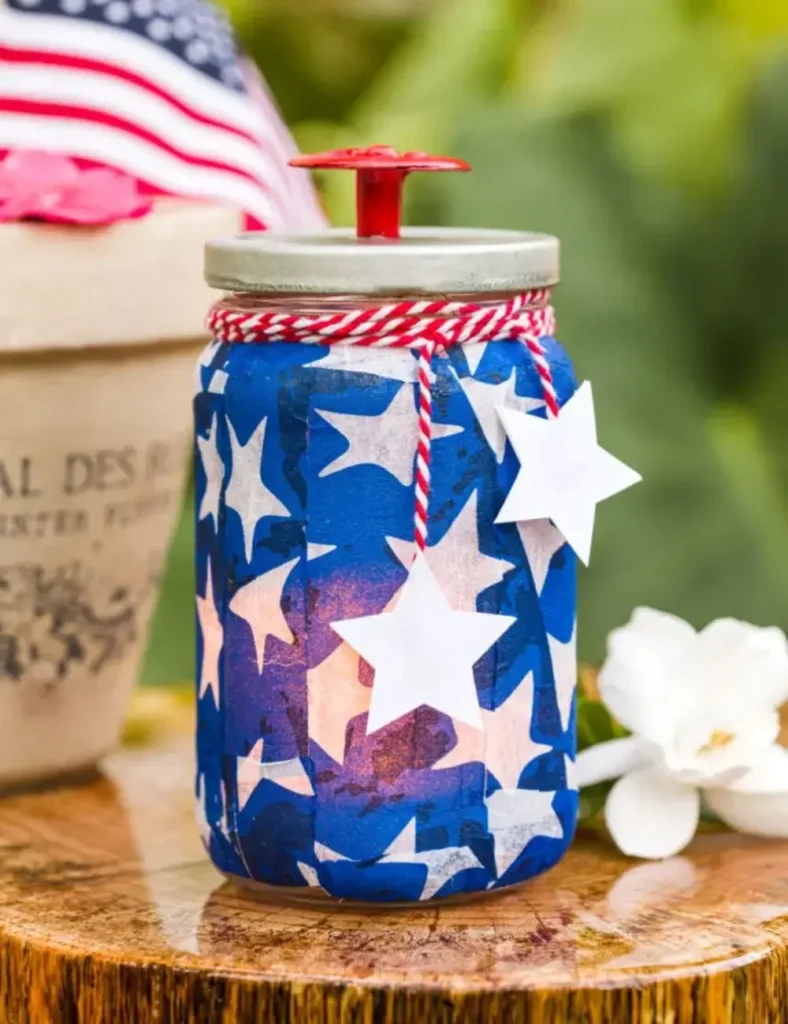 fourth of july mason jar crafts