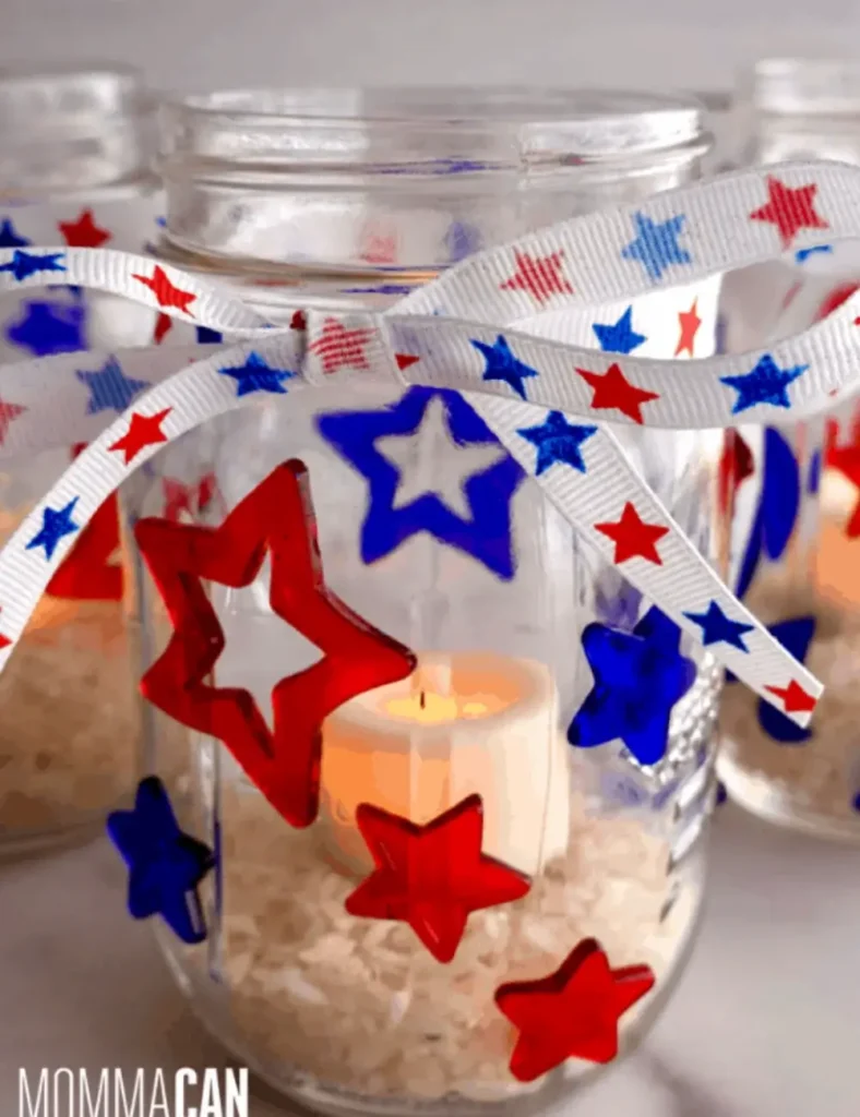 fourth of july mason jar crafts