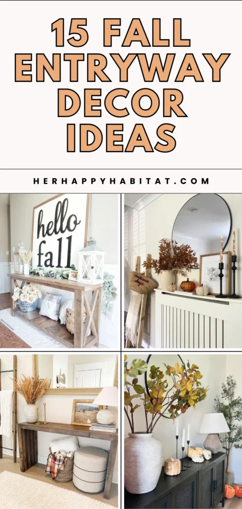 15 Fall Entryway Decor Ideas