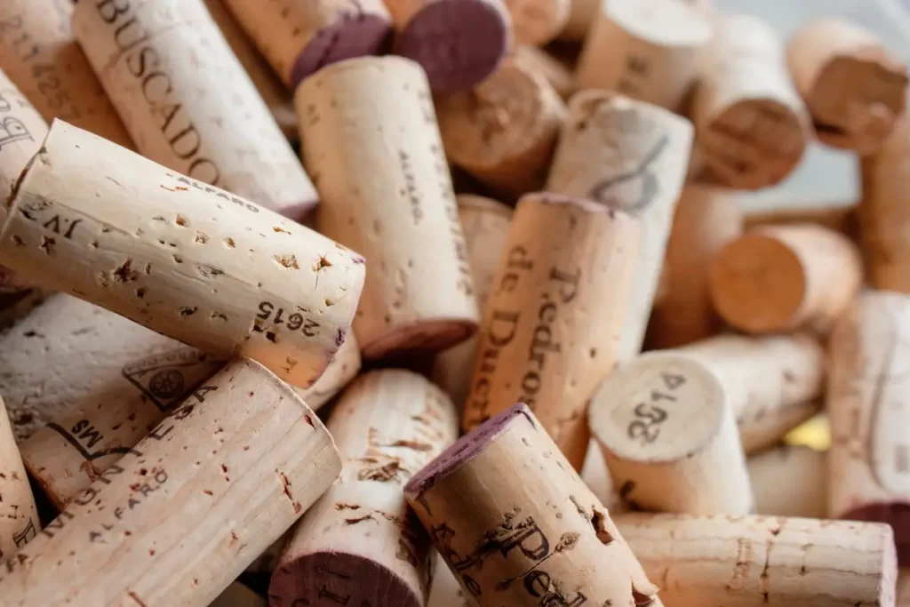 A detailed close-up of various wine corks with visible impressions and textures. Why Cork Might Be the Most Underrated Material in Your Home