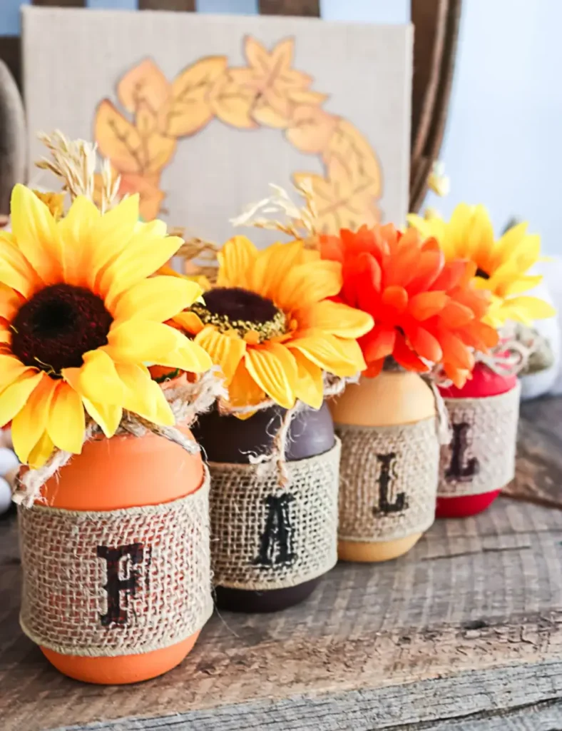 DIY Fall Mason Jar Crafts