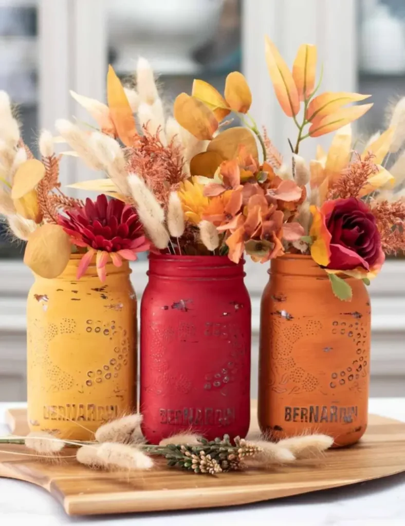 DIY Fall Mason Jar Crafts