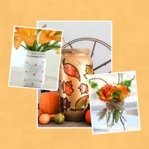 DIY Fall Mason Jar Crafts