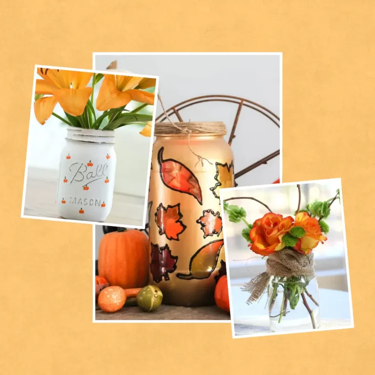 DIY Fall Mason Jar Crafts