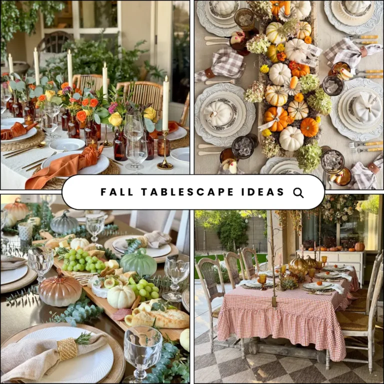 FALL TABLESCAPES
