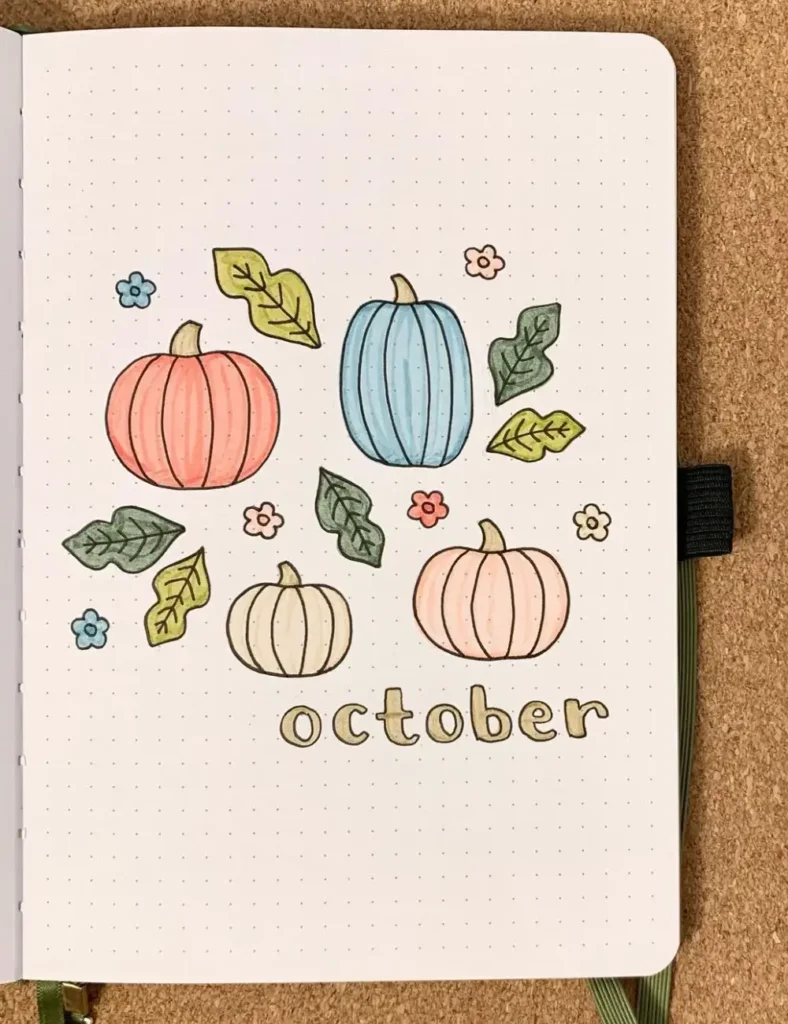Fall Bullet Journal Ideas