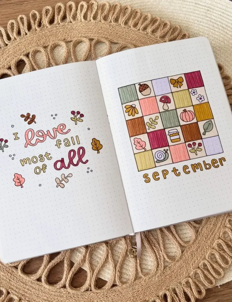 Fall Bullet Journal Ideas