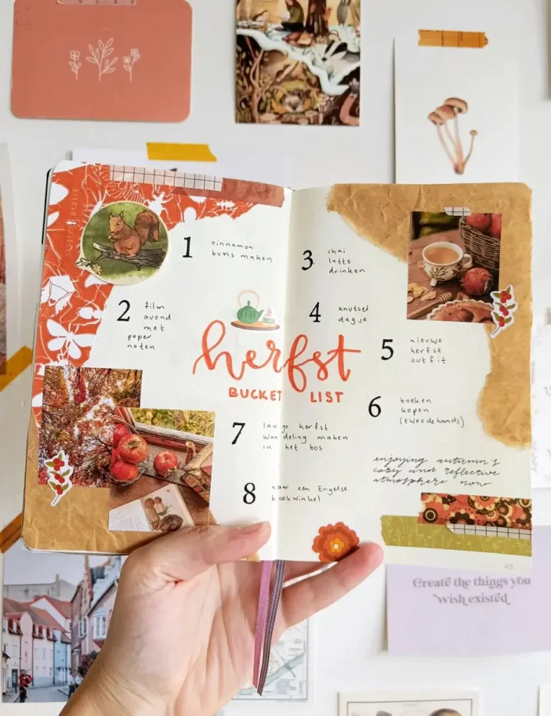 Fall Bullet Journal Ideas