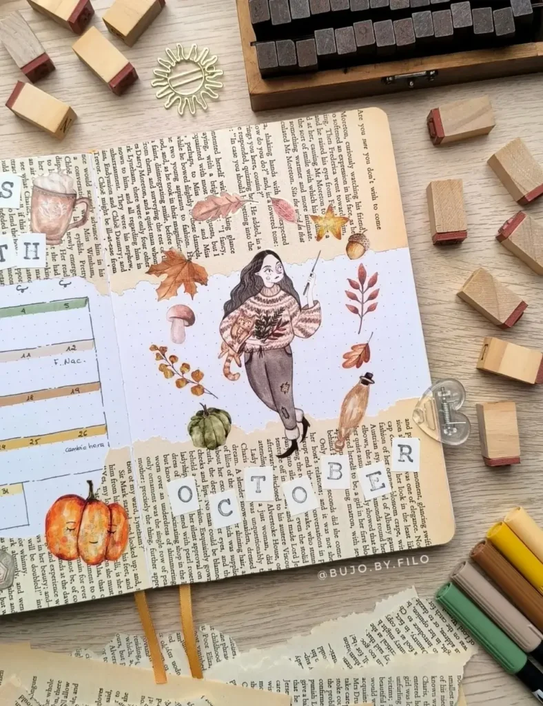 Fall Bullet Journal Ideas