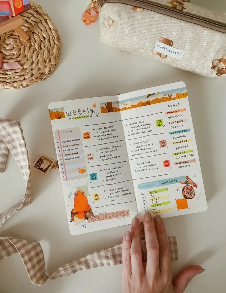 Fall Bullet Journal Ideas