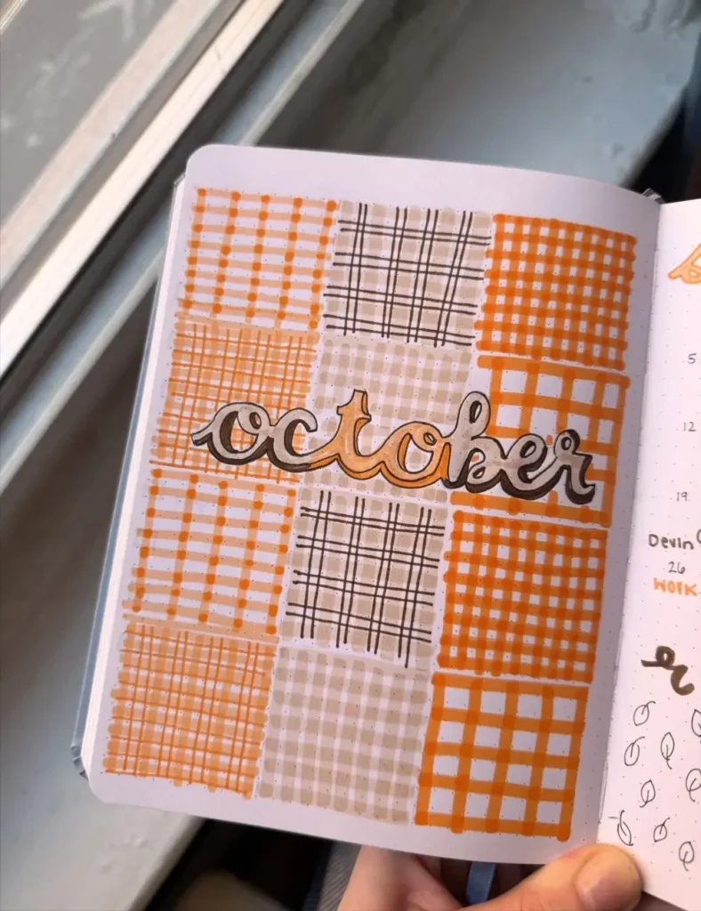 Fall Bullet Journal Ideas