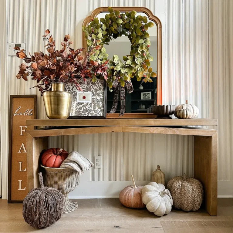 Fall Entryway Decor Ideas