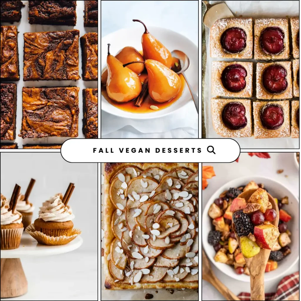 Fall Vegan Desserts