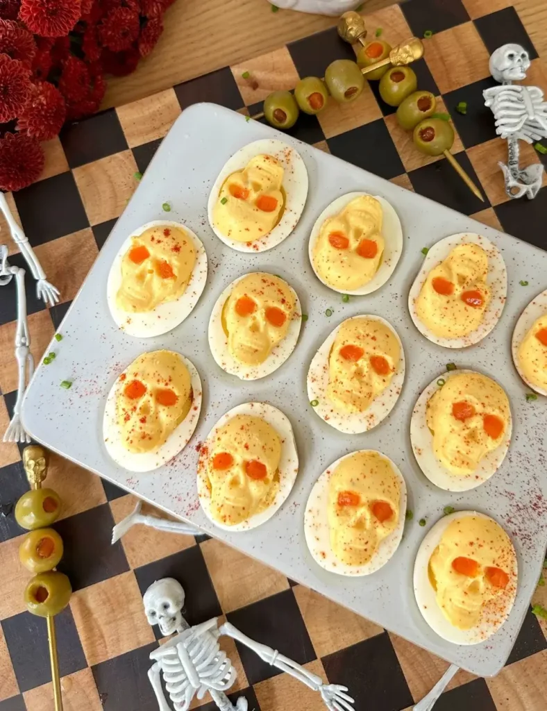 Halloween Deviled Eggs Recipes